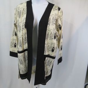 N8tive Nits by Sandi and Jo JACKET CARDIGAN TRIBAL